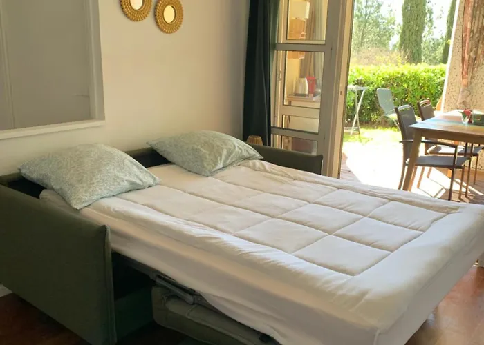 Cap Esterel Famille - Multisports- Appartement 4 Personnes En Rez De Jardin - Vue Mer -Terrasse -Parking -