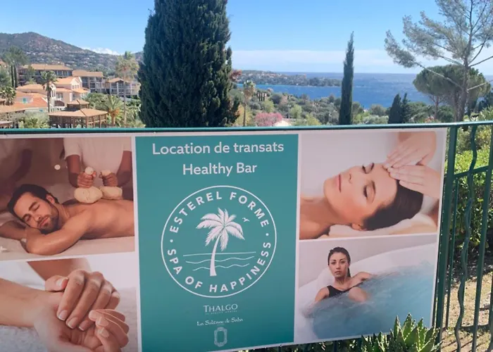 Cap Esterel Famille - Multisports- Appartement 4 Personnes En Rez De Jardin - Vue Mer -Terrasse -Parking -