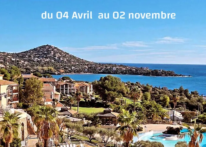 CAP ESTÉREL Famille Multisports-2 pièces vue Mer -JARDIN - Parking -Climatisation- 5 piscines dont une chauffée Animations petits et Grands à partir du 04 Avril au 02 Novembre Apartamento Saint-Raphaël