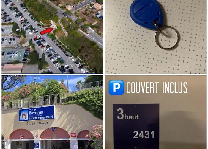 Διαμέρισμα Cap Esterel Famille - Multisports- Appartement 4 Personnes En Rez De Jardin - Vue Mer -Terrasse -Parking - Saint-Raphaël