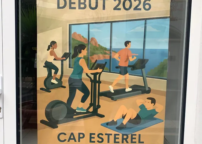 Cap Esterel Famille - Multisports- Appartement 4 Personnes En Rez De Jardin - Vue Mer -Terrasse -Parking - *